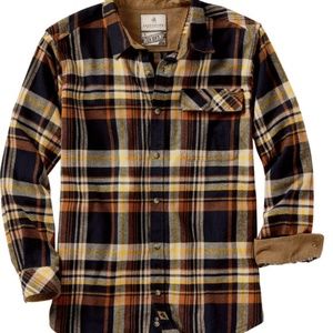 Legendary Whitetails Mens  Flannel, Buck Camp, NWT, Homestead Plaid, XL